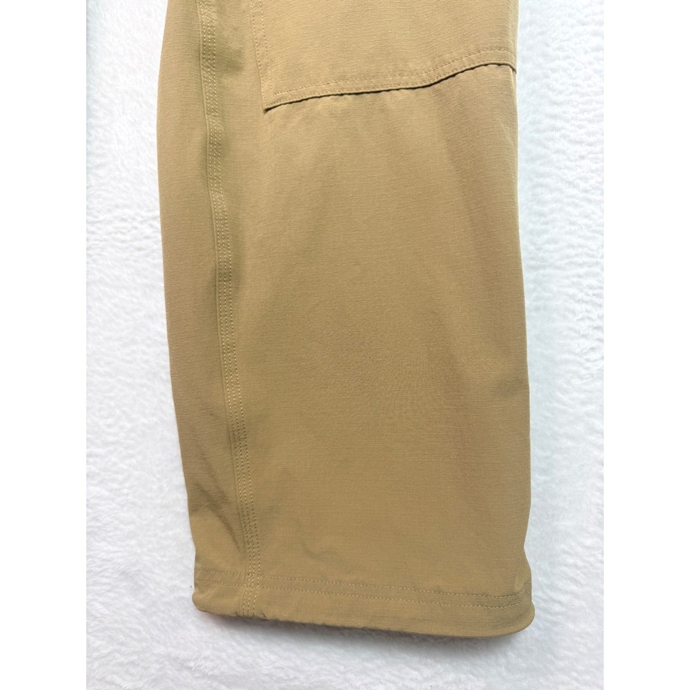 Duluth Trading Co Armachillo Cooling Pants Mens 40x32 Khaki Ripstop Hiking Work - Picture 7 of 13